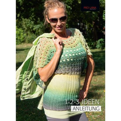 Anleitung (de) von © Pro Lana 1-2-3 Ideen, Stricktop Classy - 272100-A48
