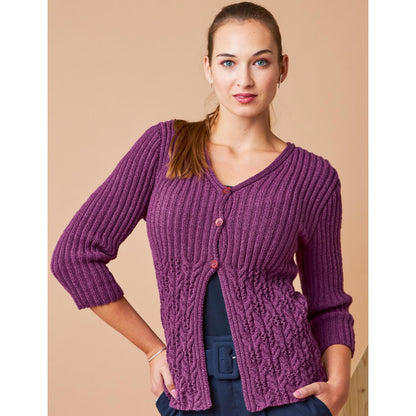 Anleitung (de) von © Woolly Hugs  - Strickjacke Highlight - Maschenwelt 01/23