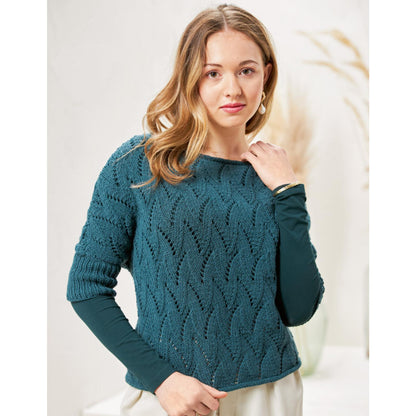 Anleitung (de) von © Woolly Hugs  - Kurzpulli Autumn - Maschenwelt 04/24