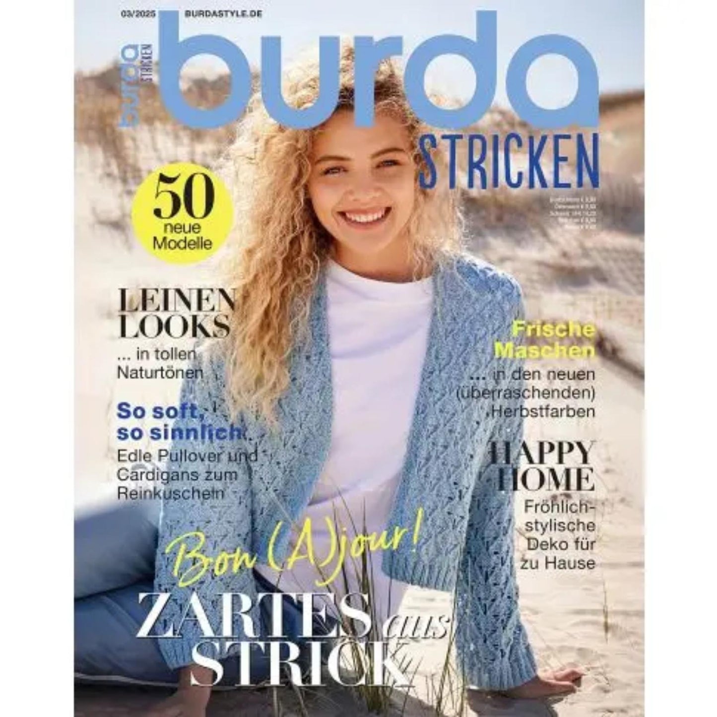 Burda Stricken, Heft 3/25, 50 inspirierende Modelle zum Nachstricken für den Herbst
