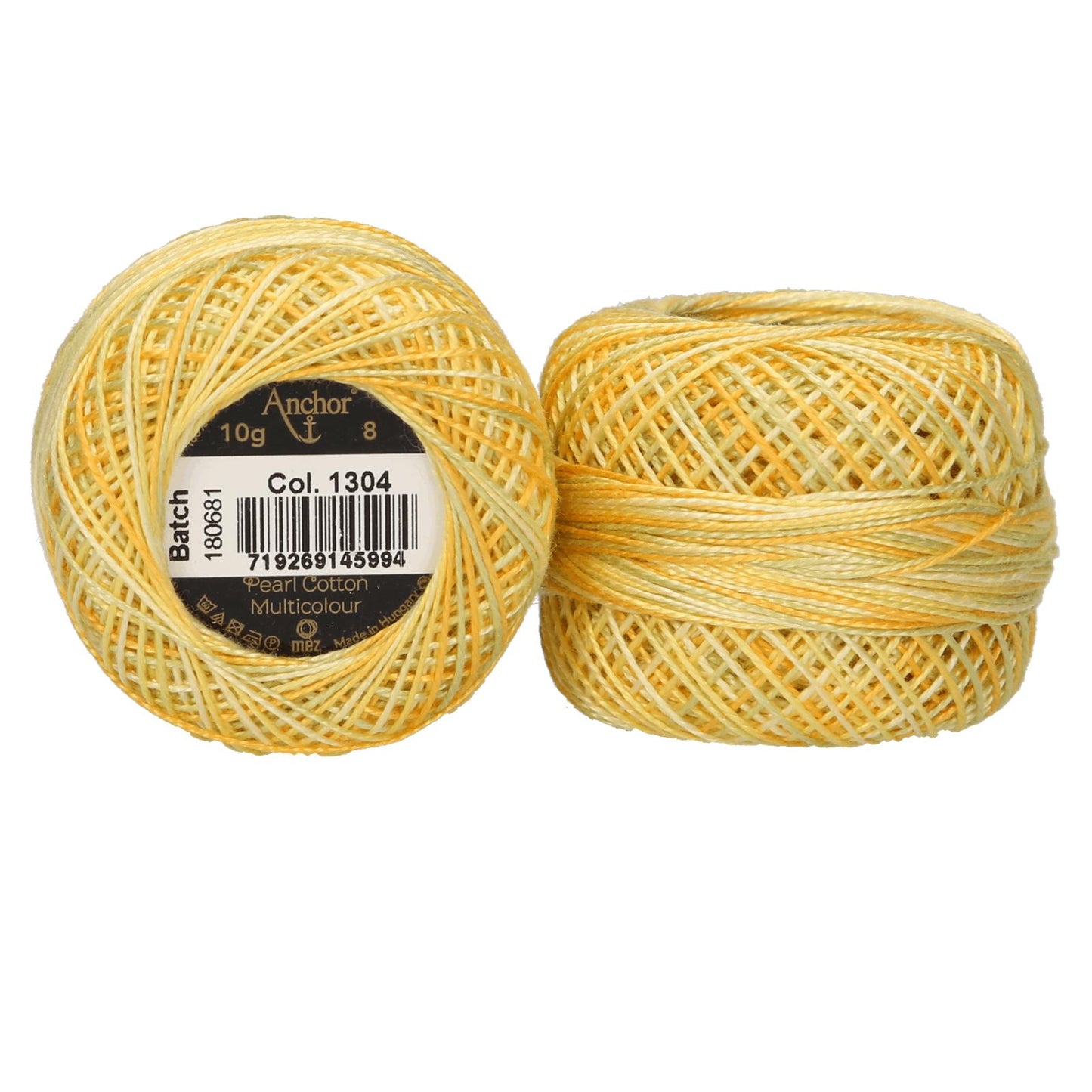 Anchor Perlgarn Multicolor Stärke 8, 10g, Stickgarn