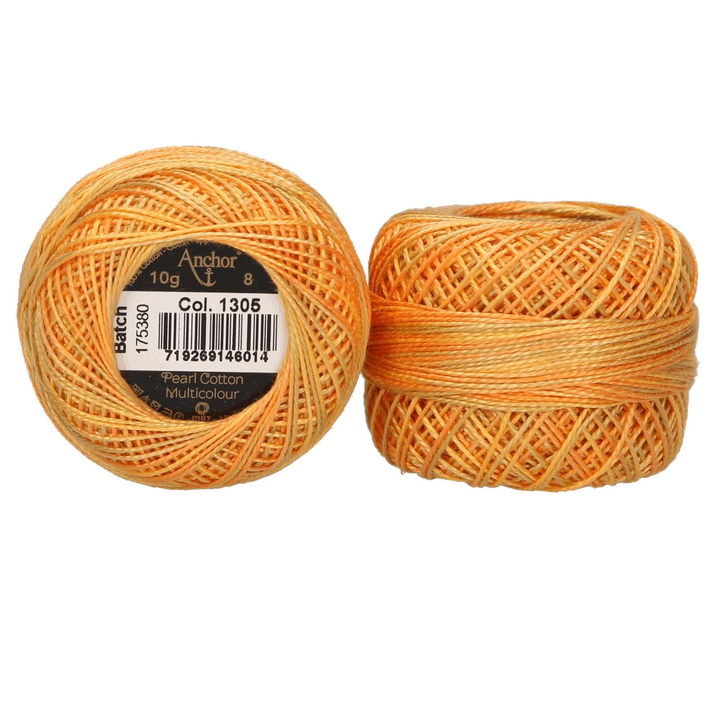 Anchor Perlgarn Multicolor Stärke 8, 10g, Stickgarn