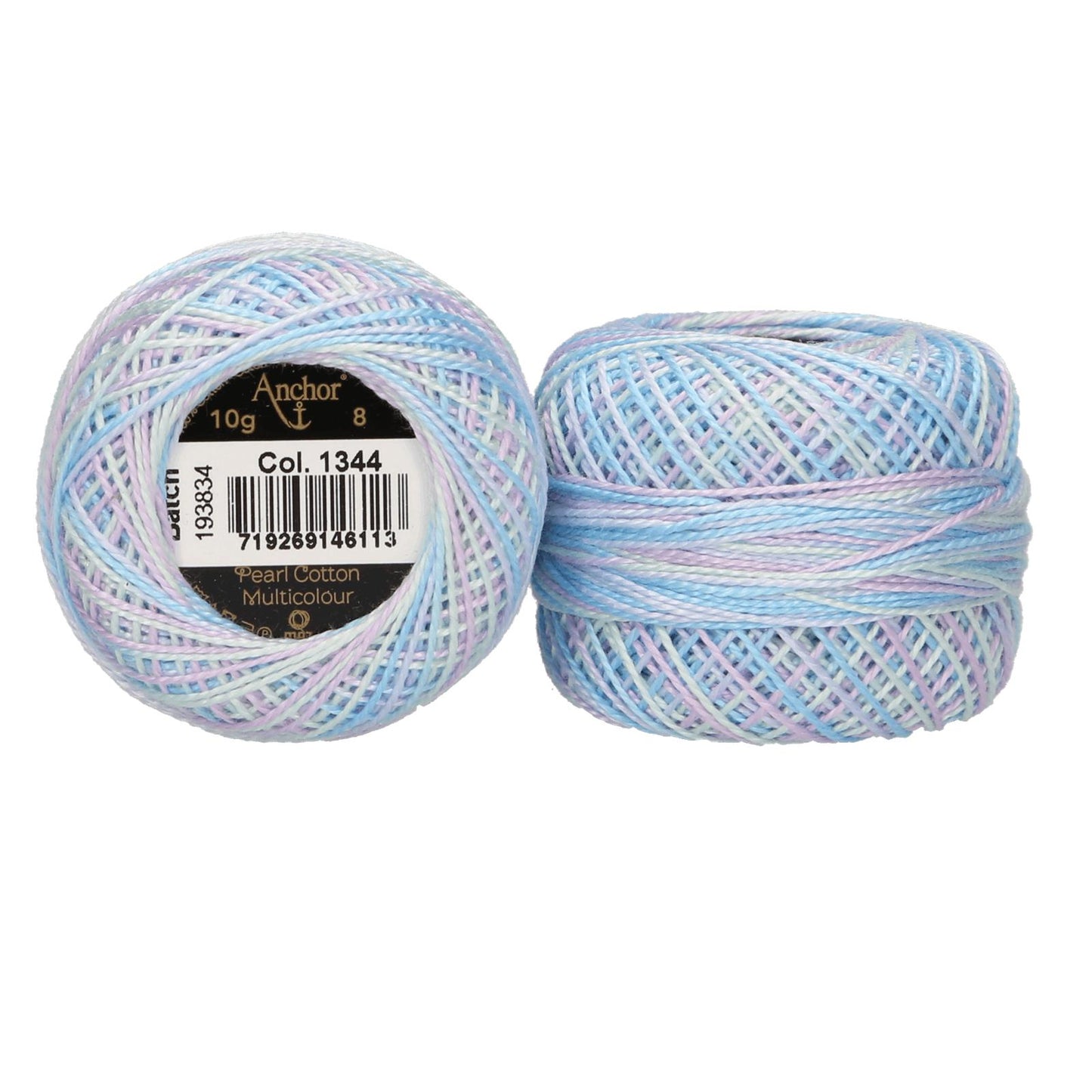 Anchor Perlgarn Multicolor Stärke 8, 10g, Stickgarn