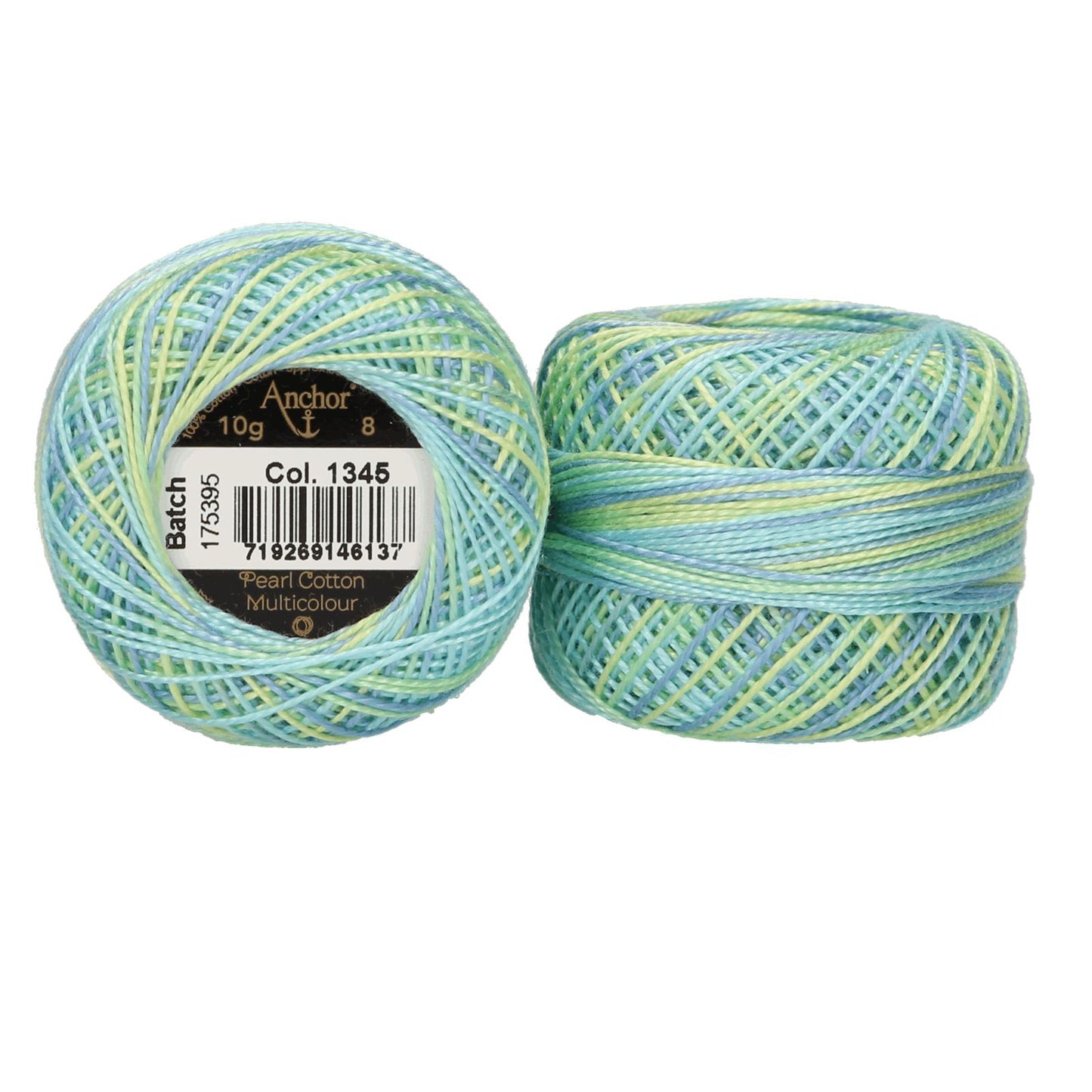 Anchor Perlgarn Multicolor Stärke 8, 10g, Stickgarn