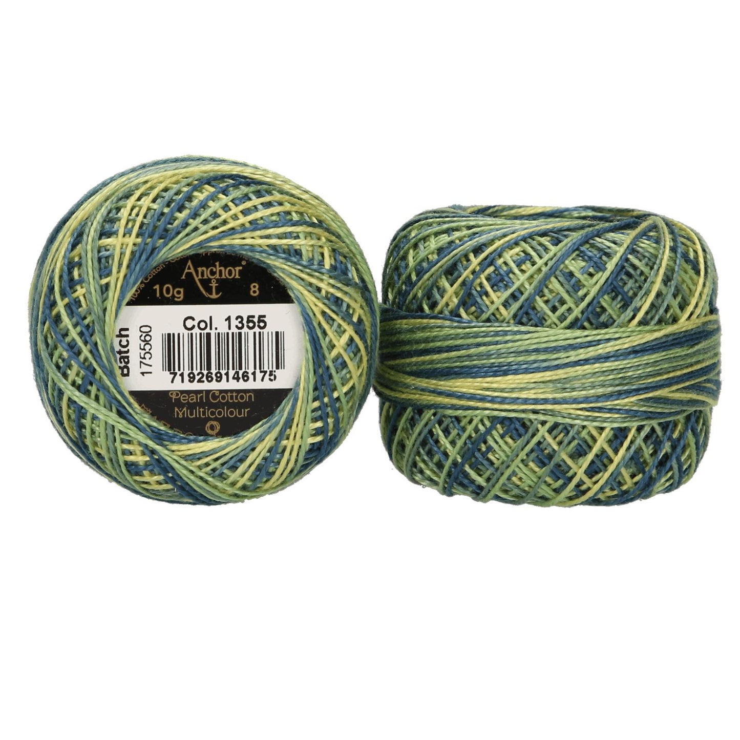 Anchor Perlgarn Multicolor Stärke 8, 10g, Stickgarn