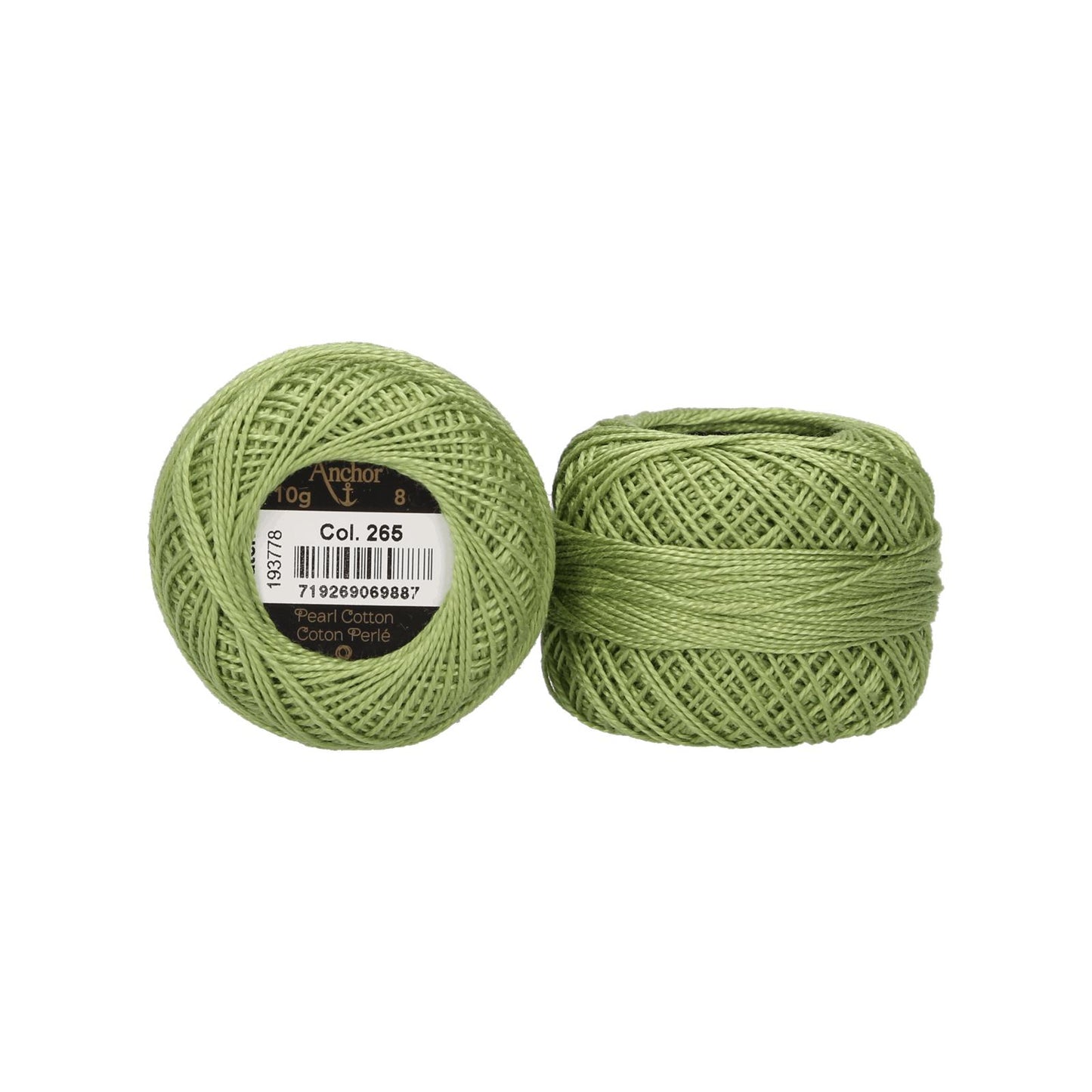 Anchor Perlgarn Stärke 8, 10g