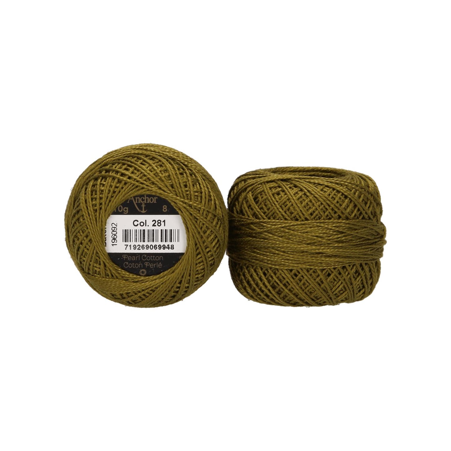 Anchor Perlgarn Stärke 8, 10g