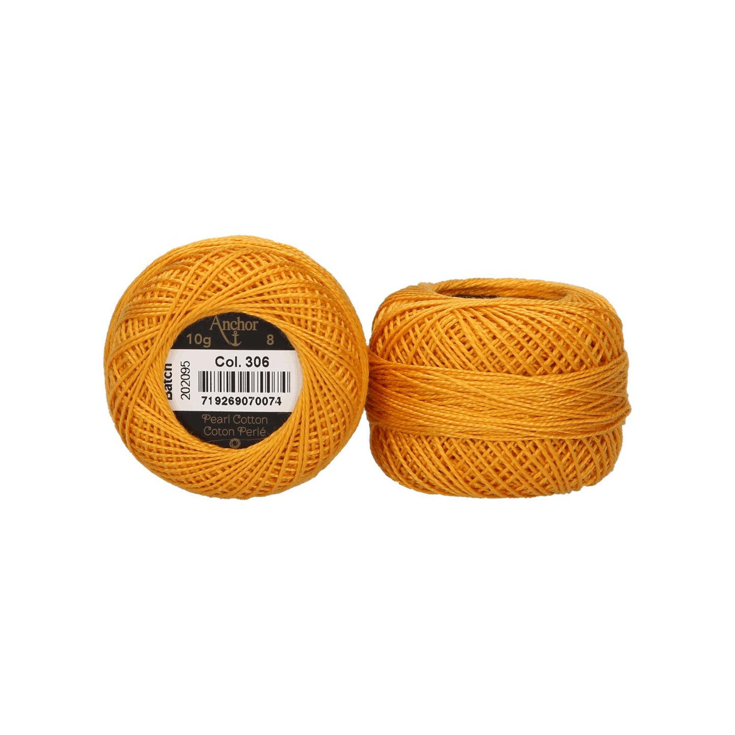 Anchor Perlgarn Stärke 8, 10g