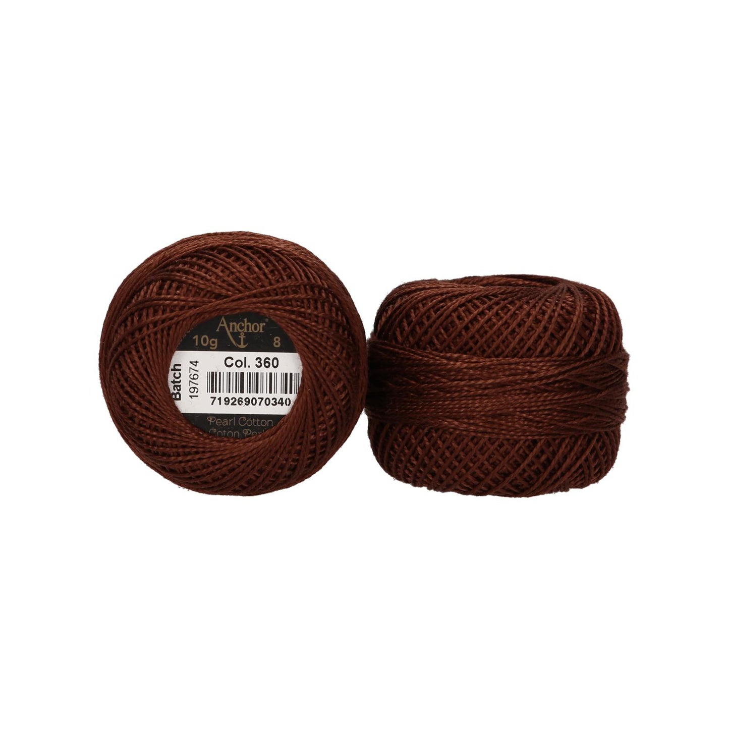 Anchor Perlgarn Stärke 8, 10g