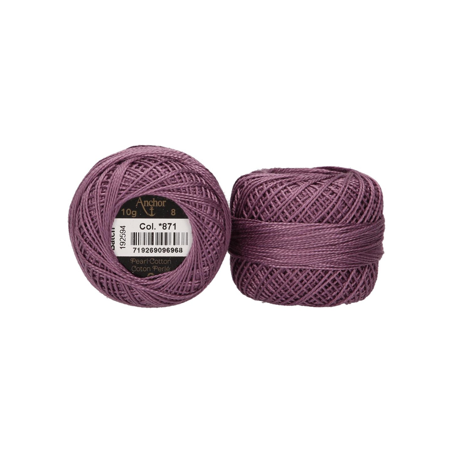 Anchor Perlgarn Stärke 8, 10g