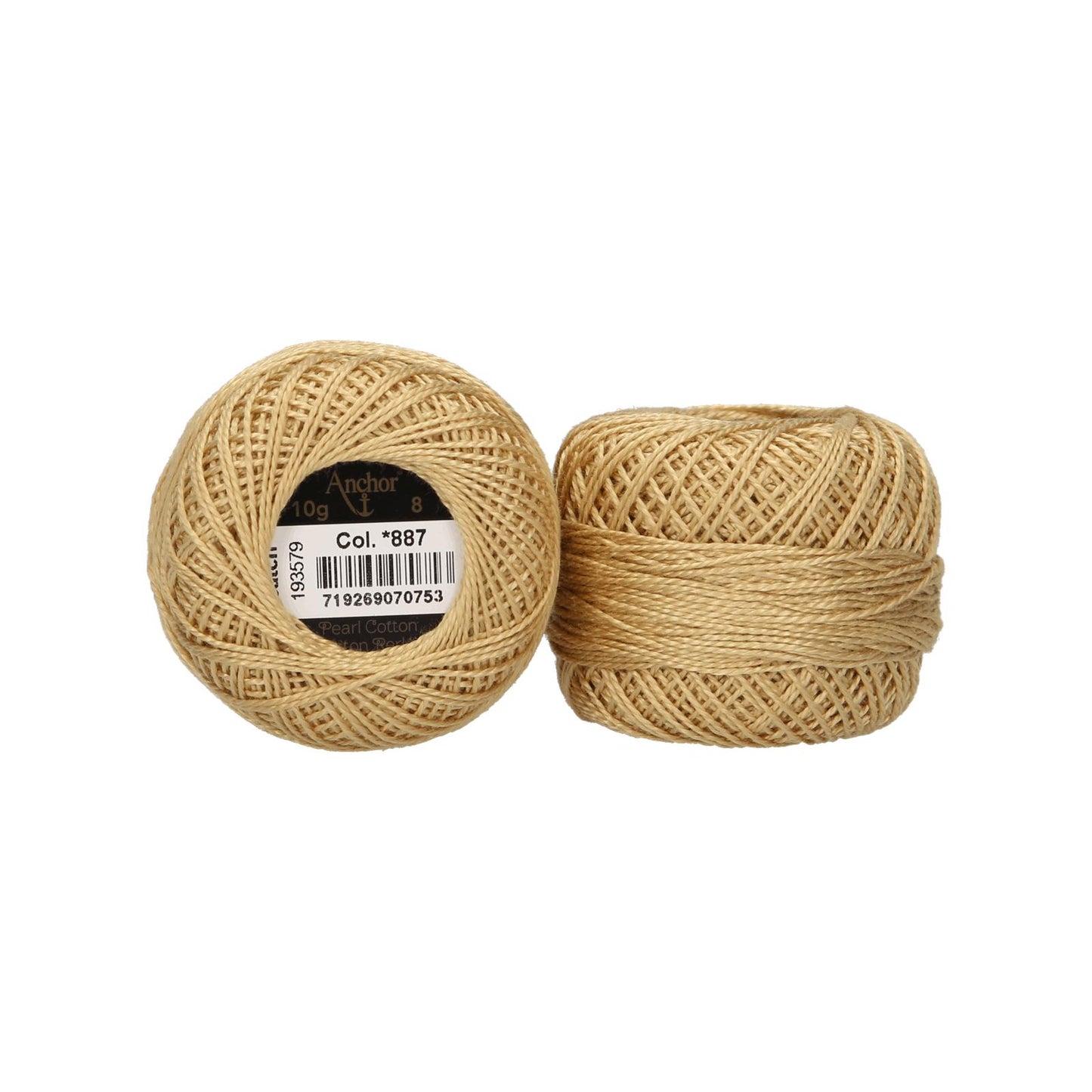 Anchor Perlgarn Stärke 8, 10g