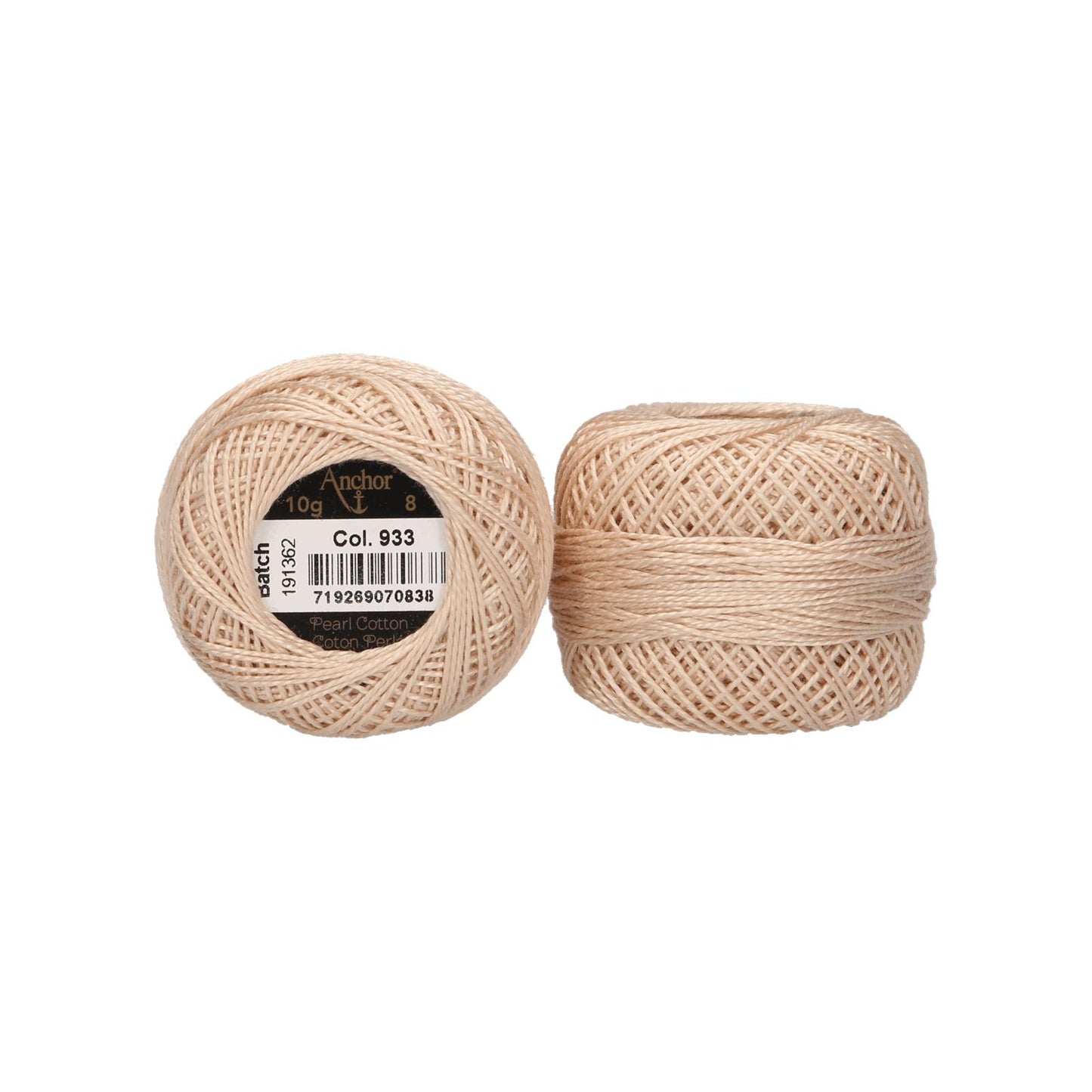 Anchor Perlgarn Stärke 8, 10g