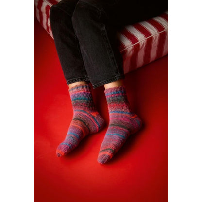 Socken stricken mit Wow - Effekt