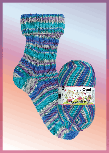 Opal Knuddelbande 6fach 150g (Restposten)