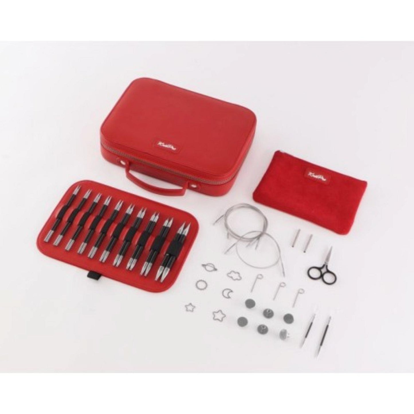 KnitPro Set Nadelset Holiday Gift Karbonz Auswechselbare Nadelspitzen 3-8 mm