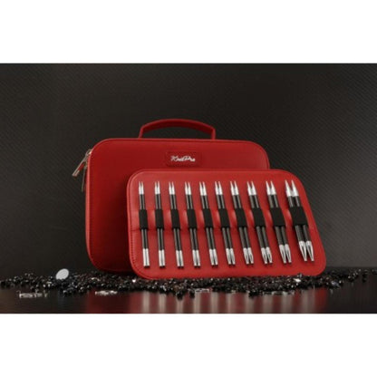 KnitPro Set Nadelset Holiday Gift Karbonz Auswechselbare Nadelspitzen 3-8 mm