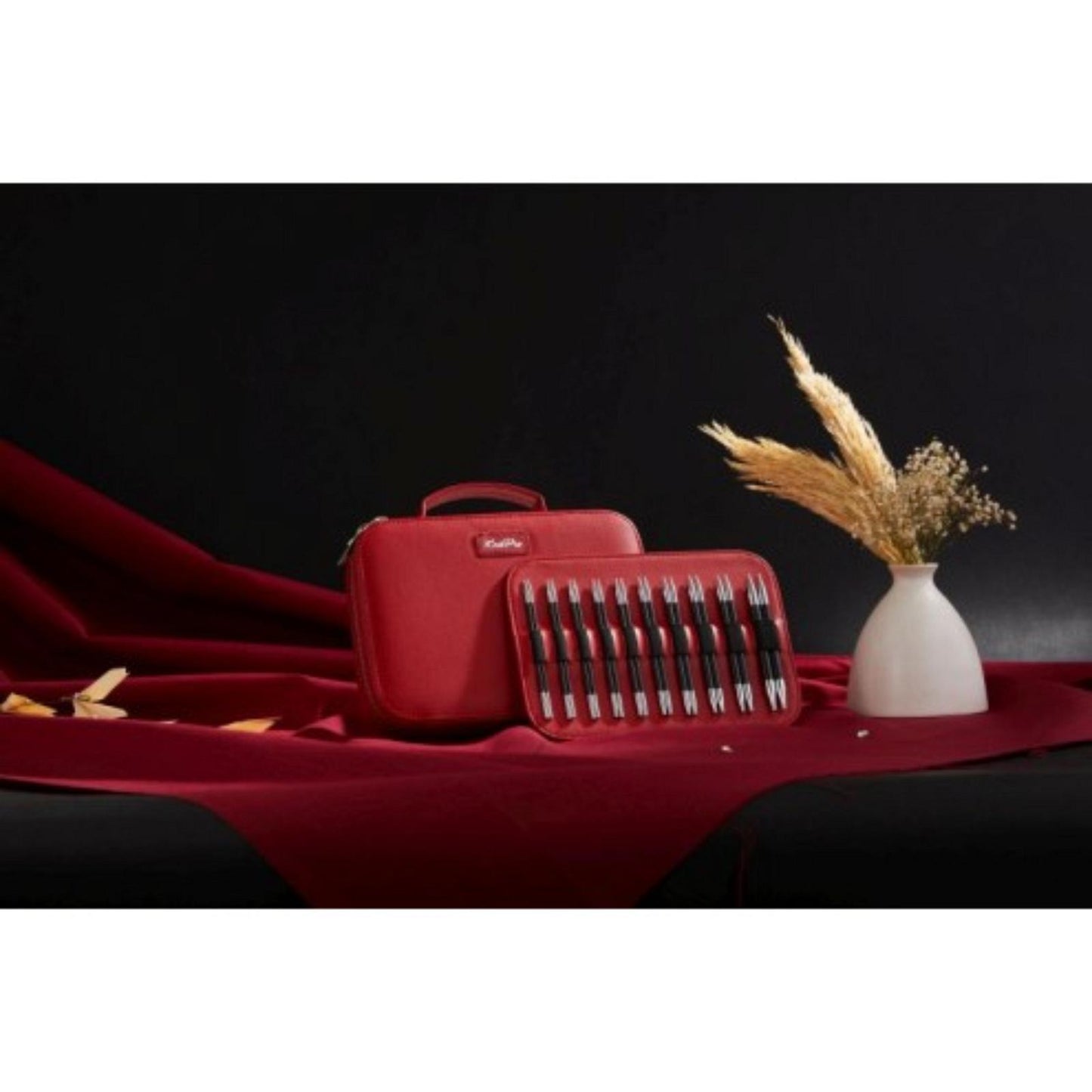 KnitPro Set Nadelset Holiday Gift Karbonz Auswechselbare Nadelspitzen 3-8 mm