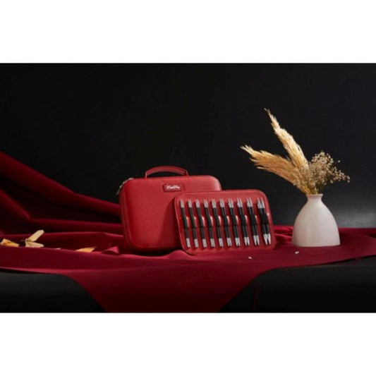 KnitPro Set Nadelset Holiday Gift Karbonz Auswechselbare Nadelspitzen 3-8 mm