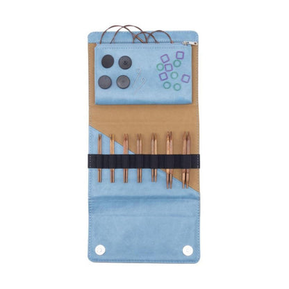 KnitPro Ginger Cubics Set Nadelspitzen 7 Paar, 10cm, 4-8mm