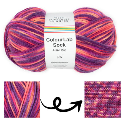 West Yorkshire Spinners ColourLab Sock DK 150g