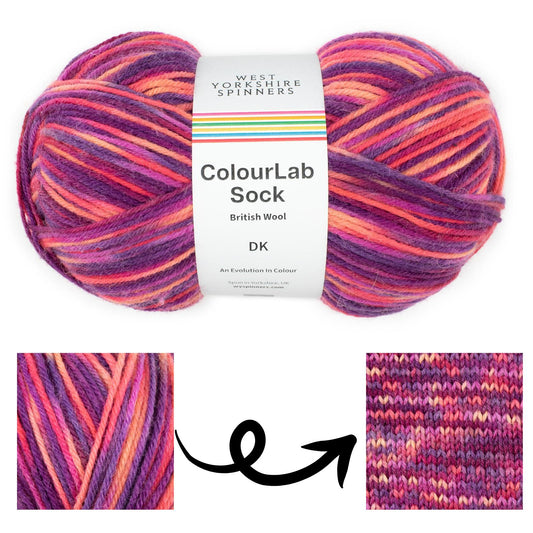 West Yorkshire Spinners ColourLab Sock DK 150g