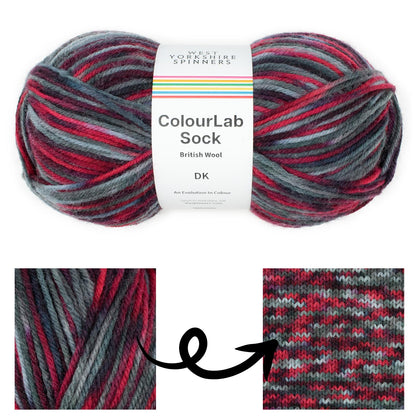 West Yorkshire Spinners ColourLab Sock DK 150g
