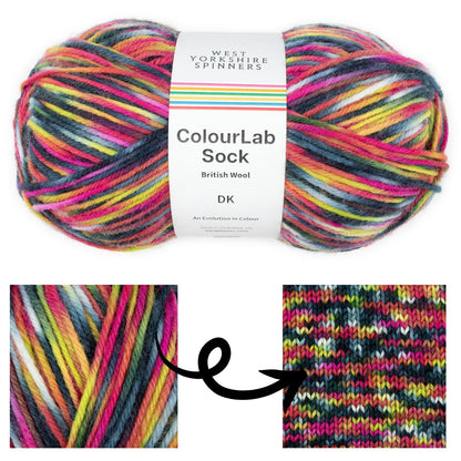 West Yorkshire Spinners ColourLab Sock DK 150g