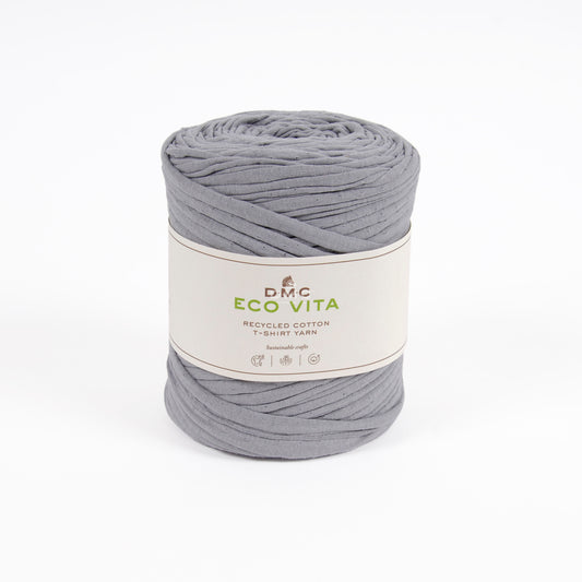DMC Eco Vita T-shirt yarn, 95058, colour 12 grey