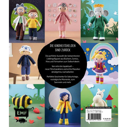Helden der Kindheit – Die bunte Amigurumi-Sammlung für Disney-Fans