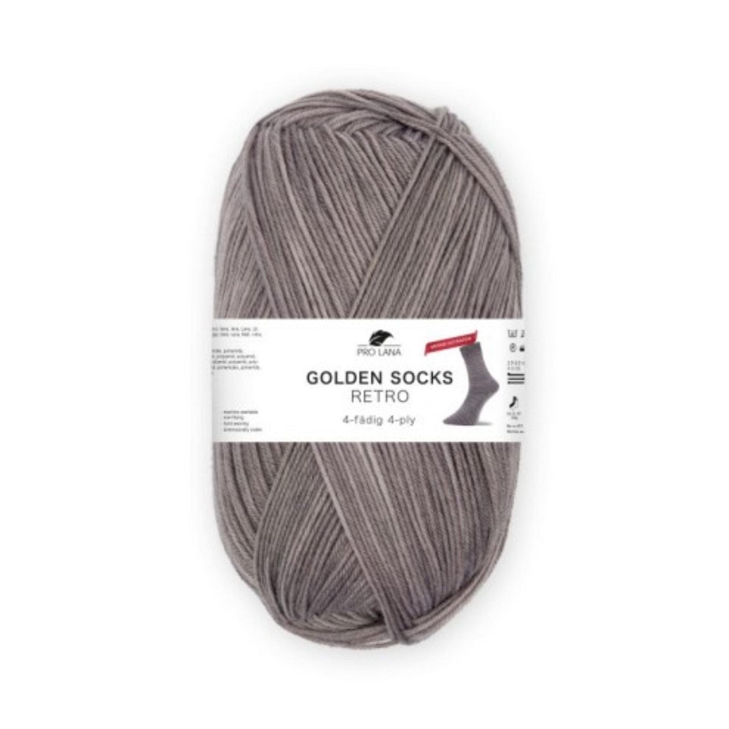 Pro Lana Golden Socks Retro 4 fädig 100g