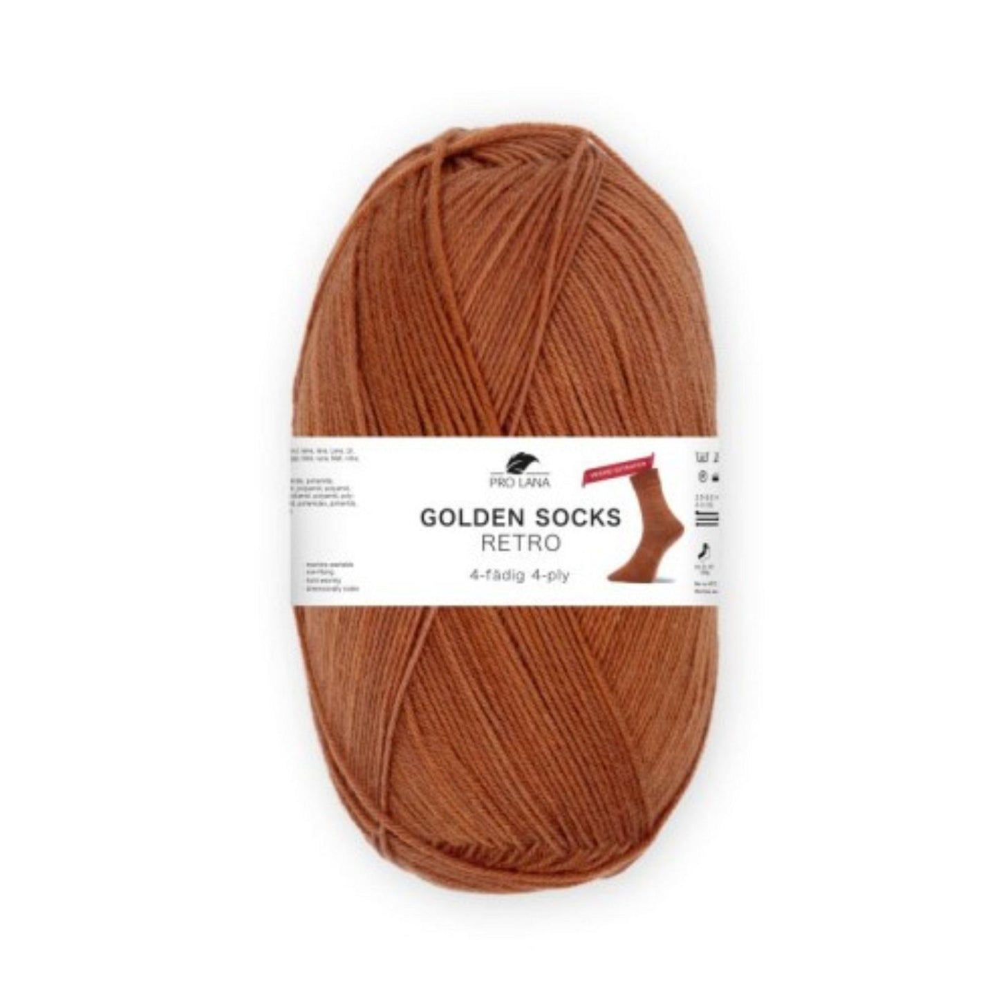 Pro Lana Golden Socks Retro 4 fädig 100g