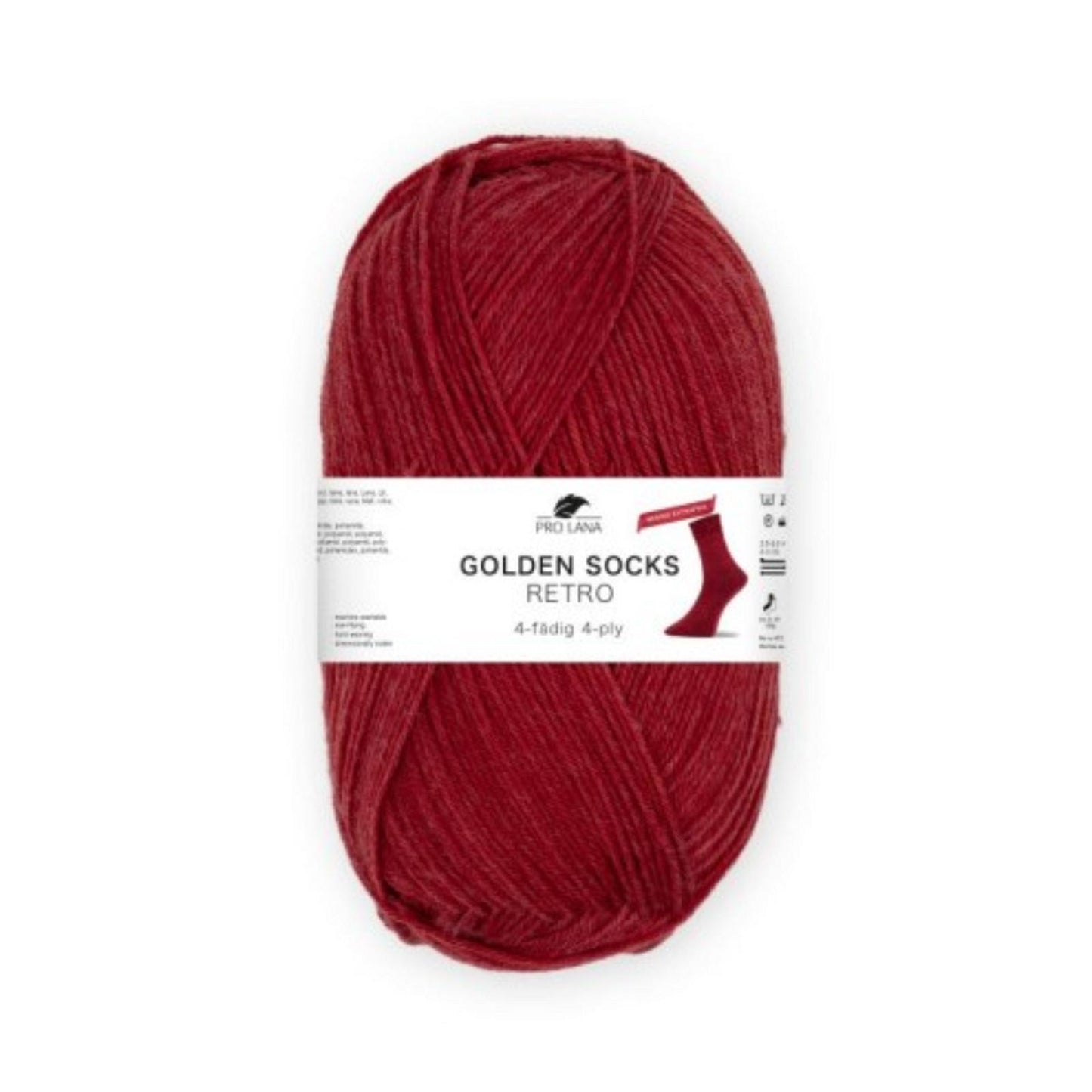 Pro Lana Golden Socks Retro 4 fädig 100g