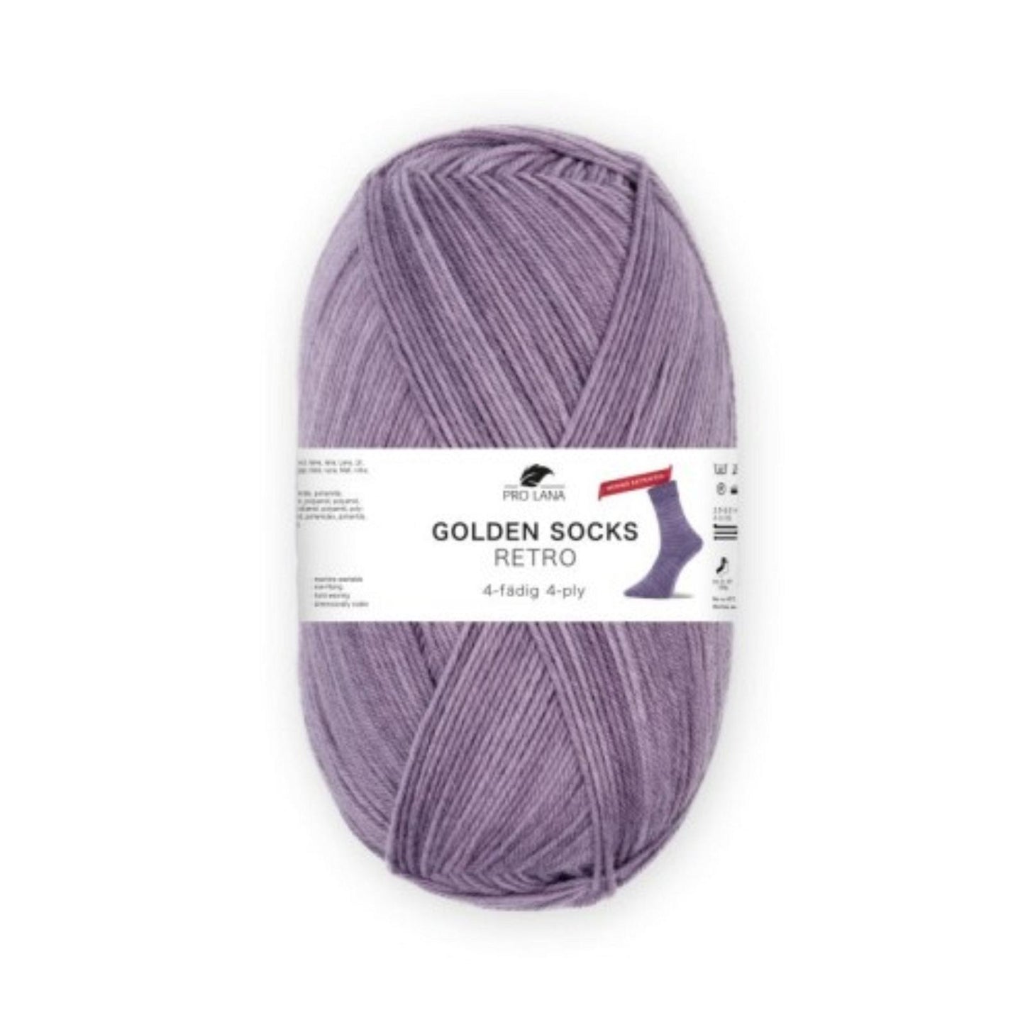 Pro Lana Golden Socks Retro 4 fädig 100g