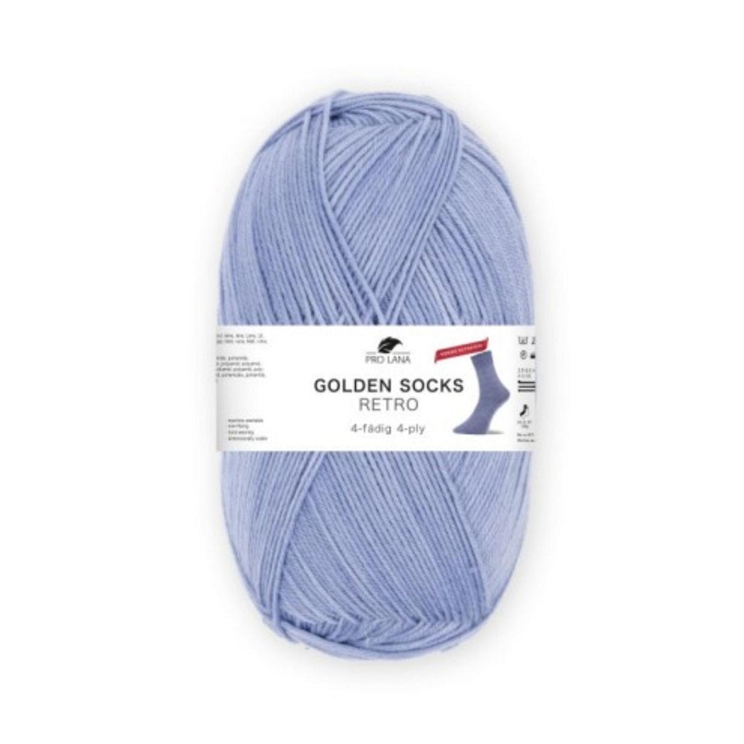 Pro Lana Golden Socks Retro 4 fädig 100g