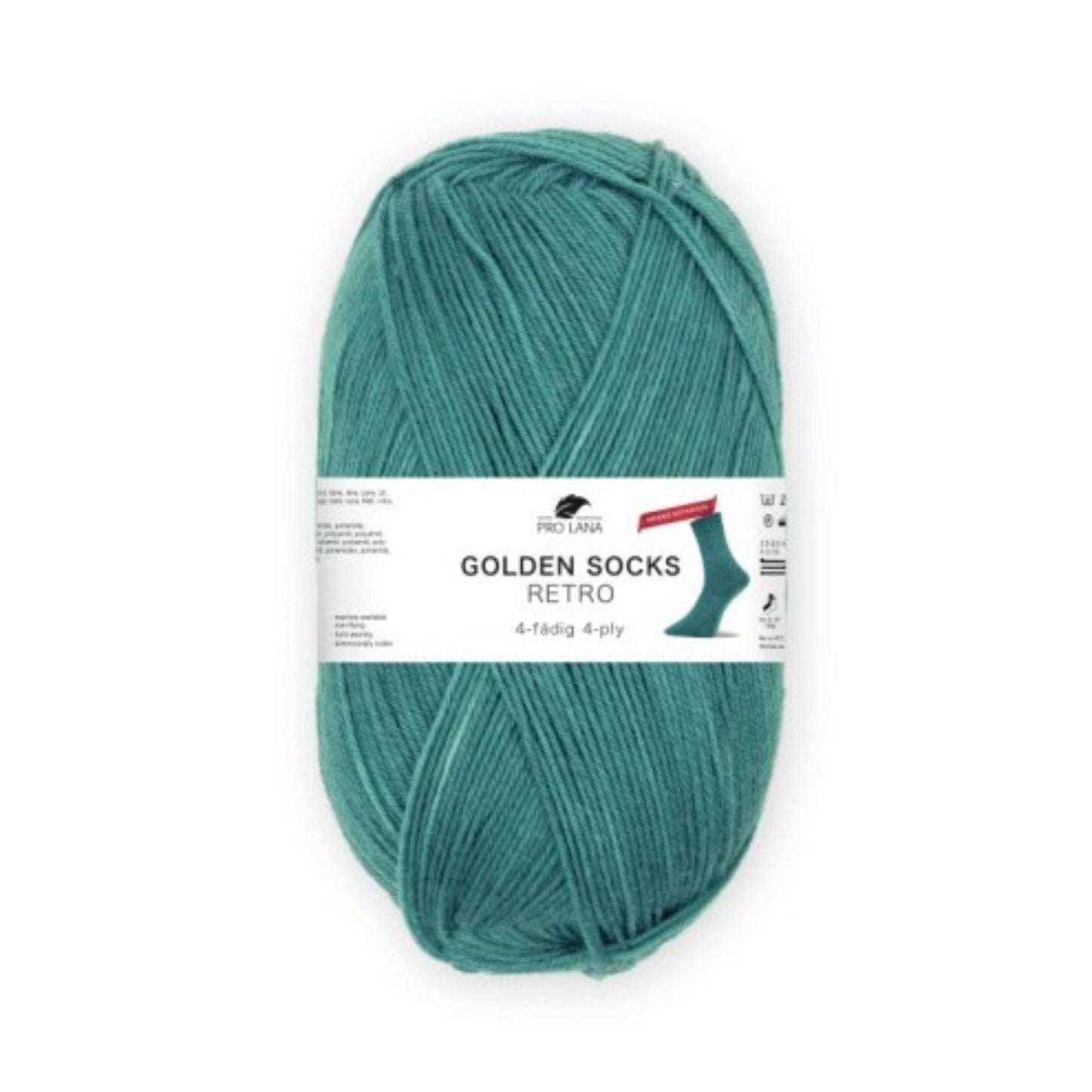 Pro Lana Golden Socks Retro 4 fädig 100g