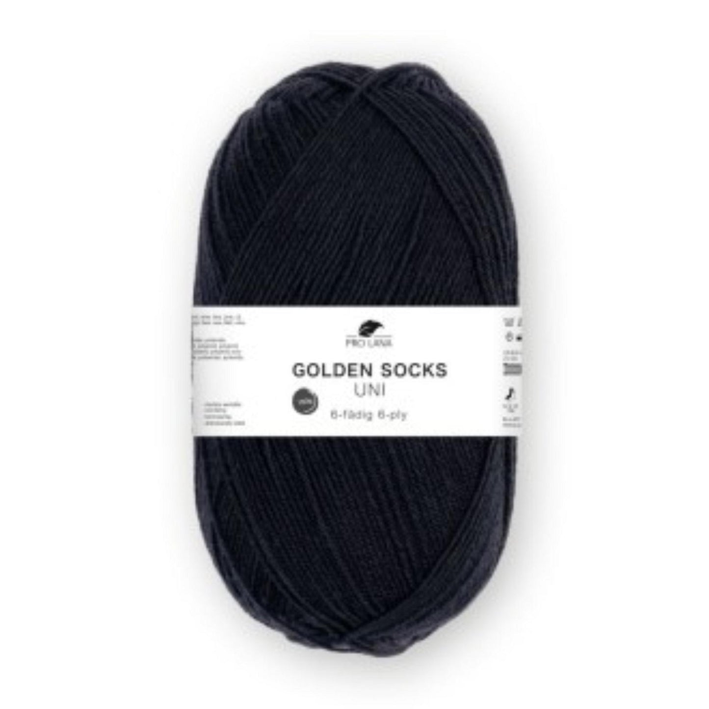 Pro Lana Golden Socks 6 fädig uni 150g