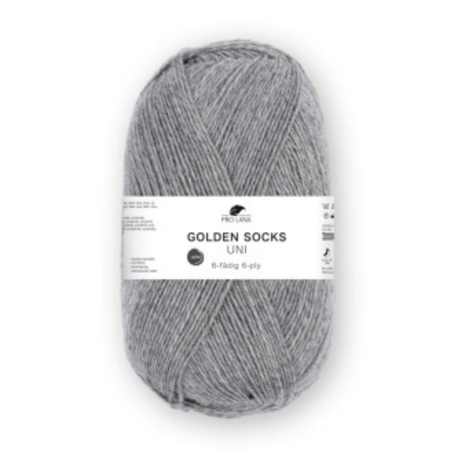 Pro Lana Golden Socks 6 fädig uni 150g