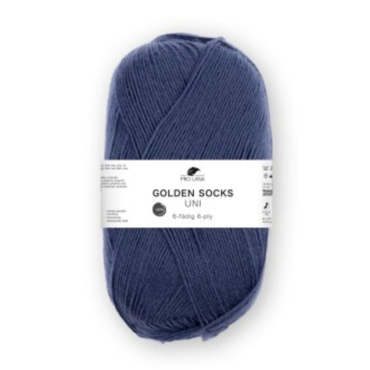 Pro Lana Golden Socks 6 fädig uni 150g
