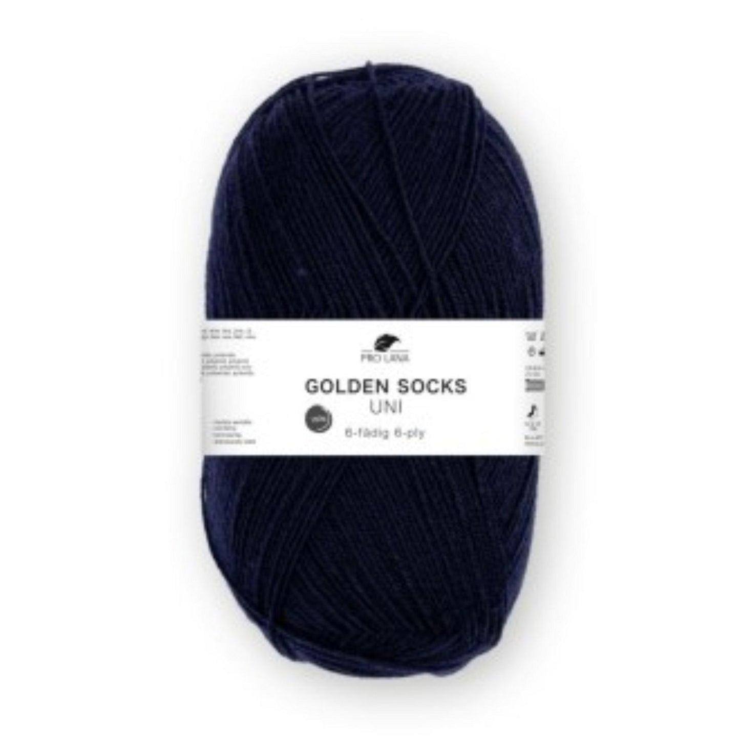 Pro Lana Golden Socks 6 fädig uni 150g