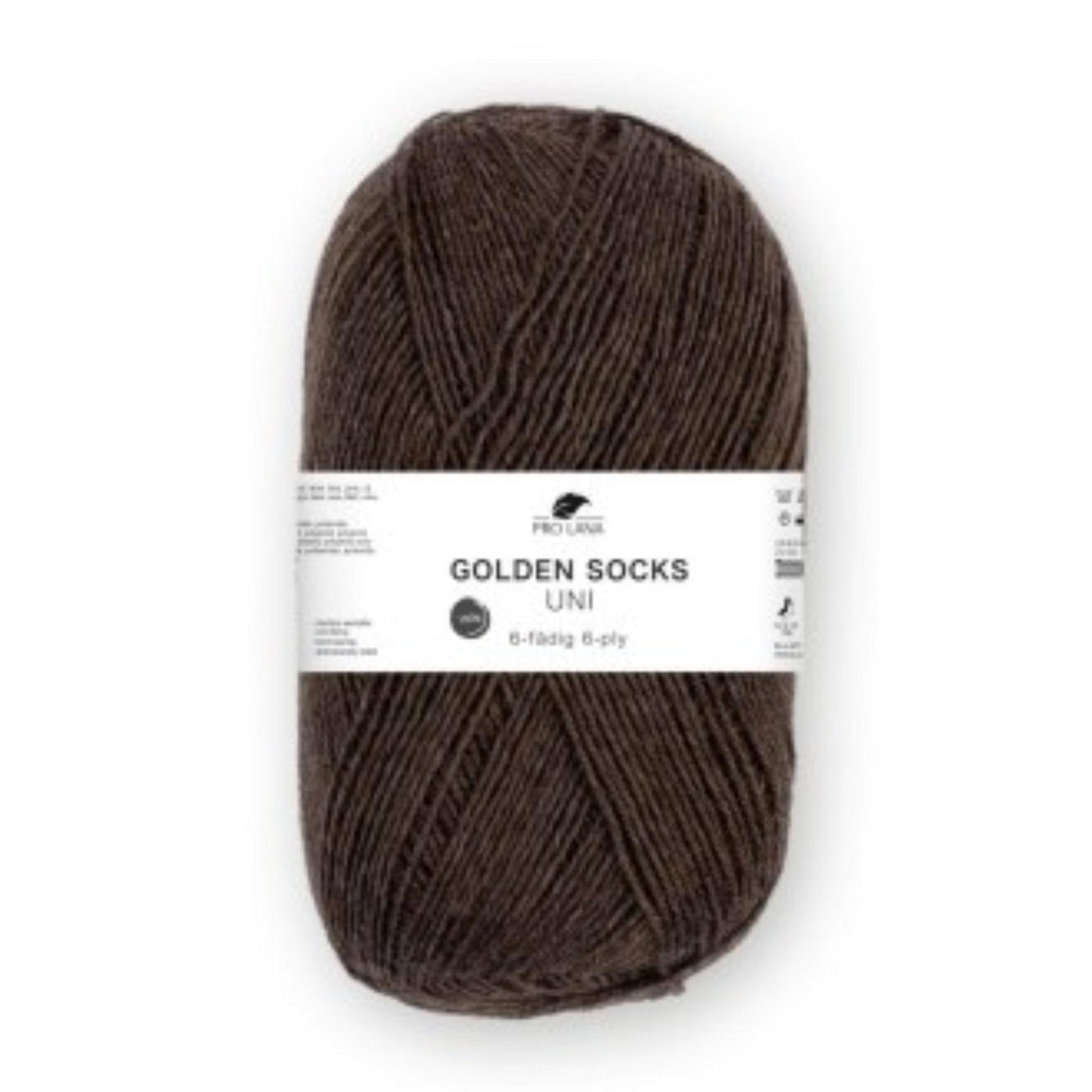 Pro Lana Golden Socks 6 fädig uni 150g