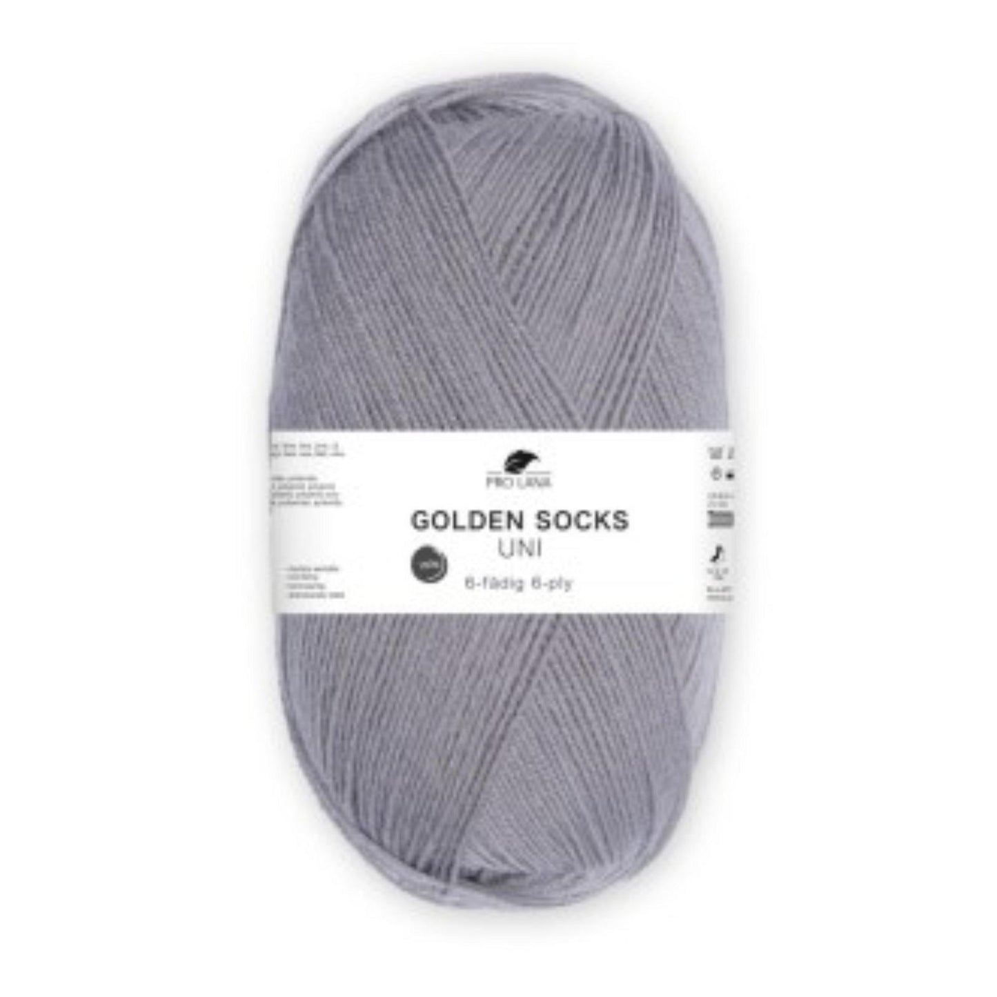 Pro Lana Golden Socks 6 fädig uni 150g
