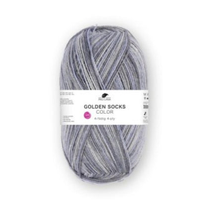 Pro Lana Golden Socks 4 fädig color 100g