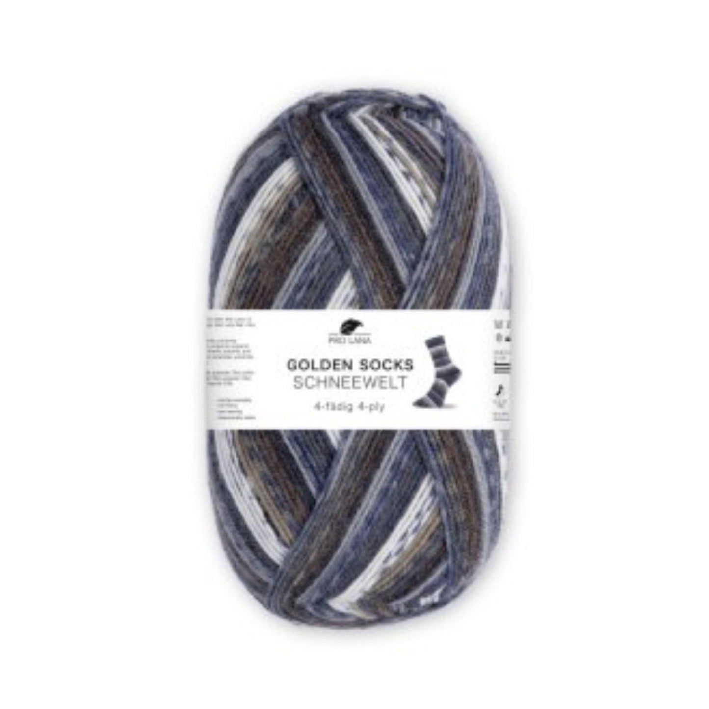 Pro Lana Schneewelt 4 fädig 100g