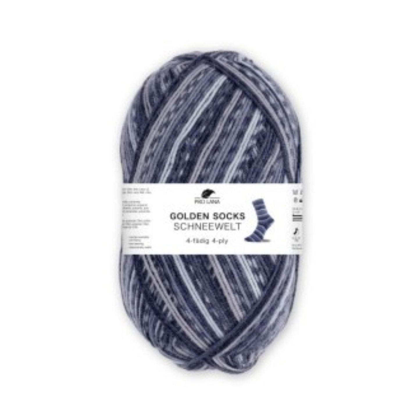 Pro Lana Schneewelt 4 fädig 100g