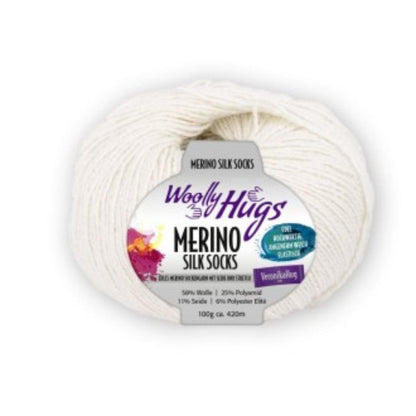 Woolly Hugs Merino Silk Socks 100 g