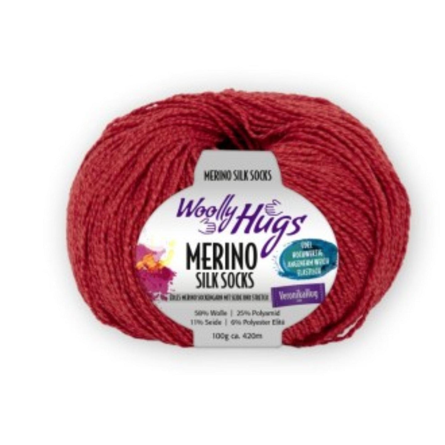 Woolly Hugs Merino Silk Socks 100 g