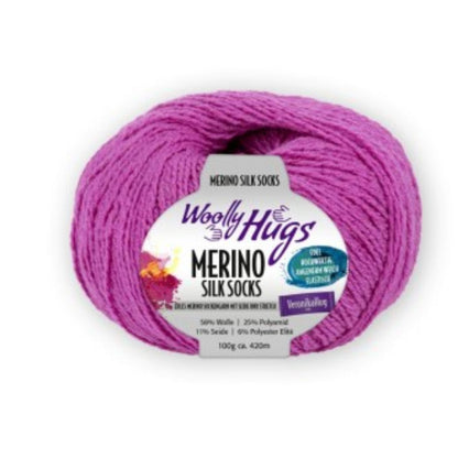 Woolly Hugs Merino Silk Socks 100 g