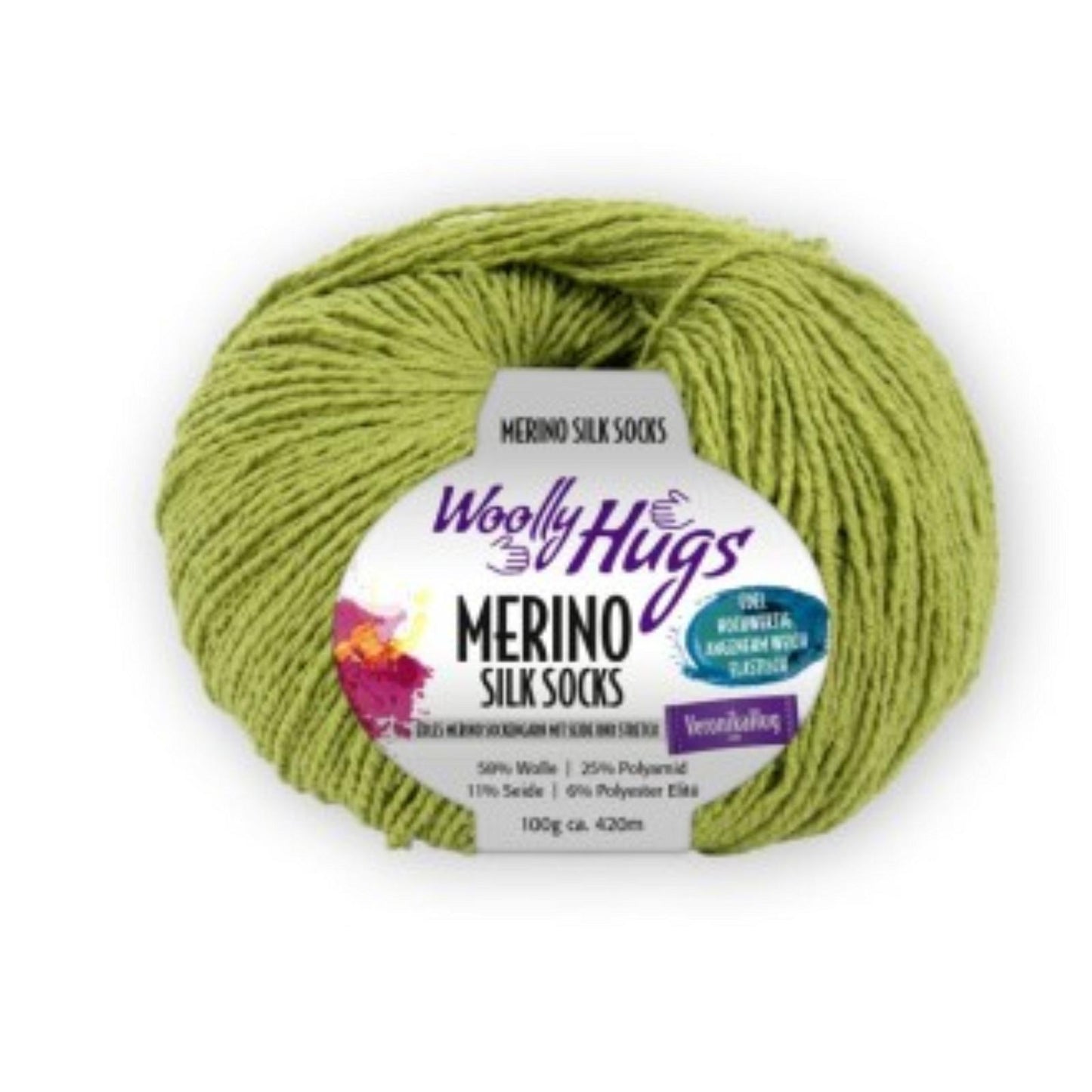 Woolly Hugs Merino Silk Socks 100 g