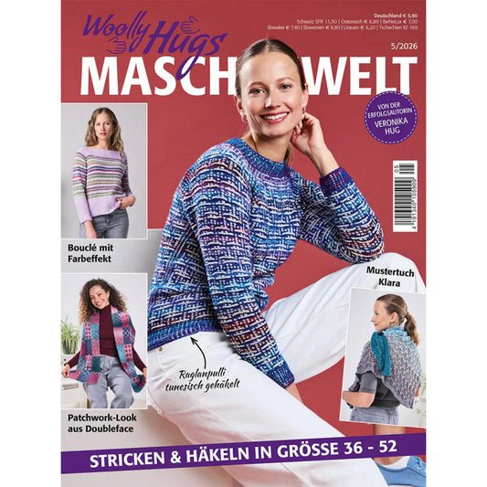Pro Lana Strickheft - Woolly Hugs Maschenwelt 5/2026