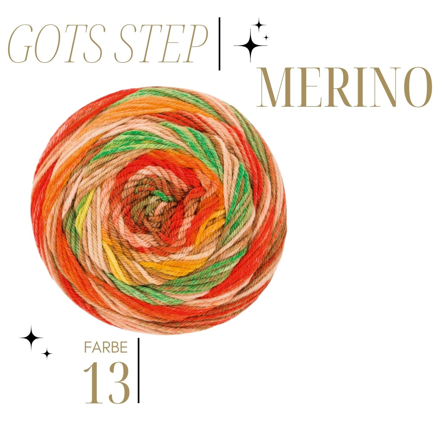 Austermann Gots Step Merino 4f 100g